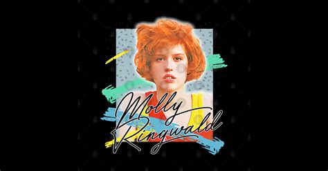 Molly Ringwald 80s Retro Style Fan Art Design Molly Ringwald