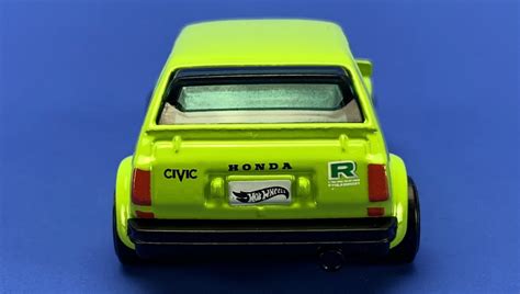 Машинка Базова Hot Wheels Honda Civic Custom J Imports HKG Green купити в інтернет