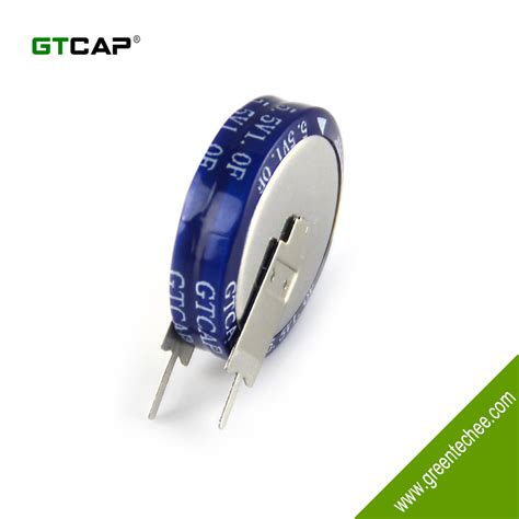 Gtcap V Type Coin Super Capacitor 1f 5 5V Button Ultra Capacitor