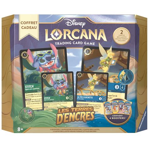 Disney Lorcana Les Terres D Encres Coffret Cadeau Dracaugames