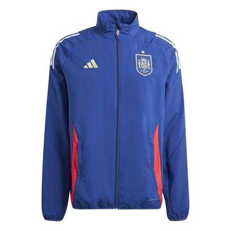 Spanien Presentation Jacke Tiro Blau Unisportstore De