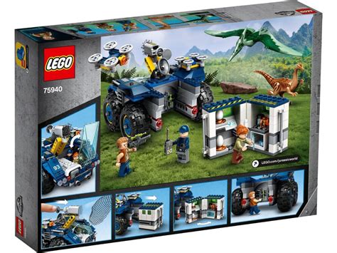 LEGO Jurassic World 75940 Втеча галліміма і птеранодона | playzone.com.ua