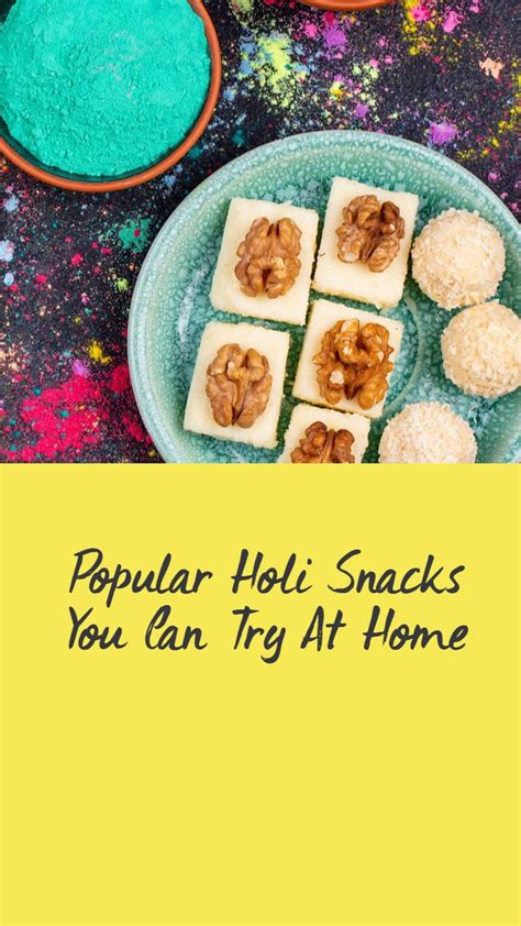 Popular Holi Snacks You Can Try At Home: An immersive guide by Times Of ...