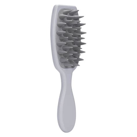 YHGFVOKJ Soft Silicone Hair Brush Portable Head Scalp Massager Hair