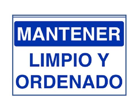 7 Mantener Limpio y Ordenado | PDF