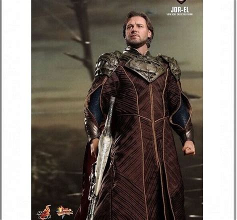 JOR EL 1 6 Scale Figure MMS201 SUPERMAN MAN OF STEEL HOT TOYS Cawette Jones