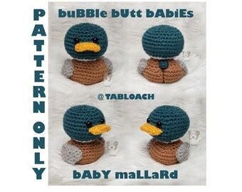 Crochet Mallard Duck Pattern Etsy