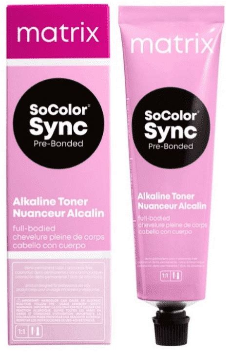 Power Cools Va Medium Blonde Violet Ash Matrix Socolor Color Sync Pre Bonded Demi Permanent