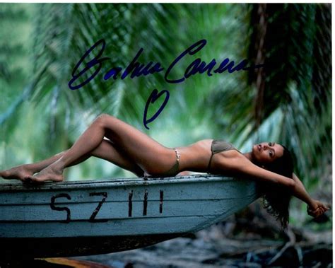 Barbara Carrera Signed Sexy Bikini Photo W Hologram Coa James Bond Girl Etsy