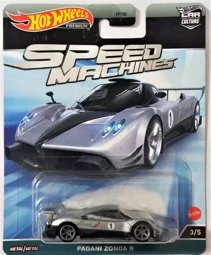 Hot Wheels Premium Speed Machines Pagani Zonda R Car Culture Meses sin interés