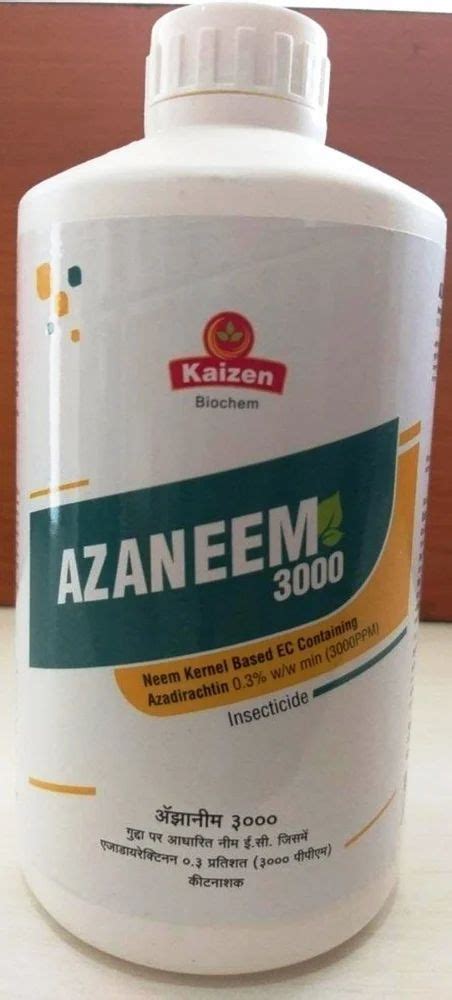 Liquid Azadirachtin Azaneem Ppm Ml Ltr At Rs Litre In