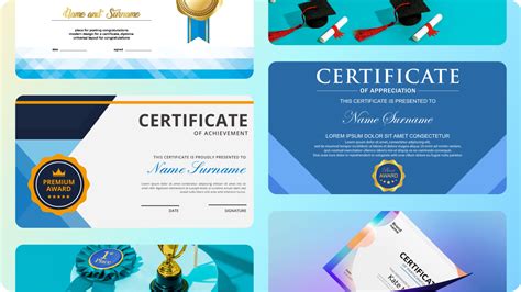 Free Certificate Maker Certificate Templates Included