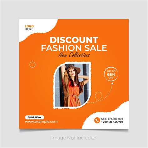 Premium Vector Vector Modern Fashion Sales Social Media Post Design