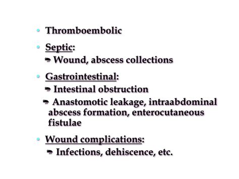 PPT - General Complications of Surgery PowerPoint Presentation, free ... 