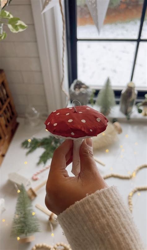 Mushroom Ornament DIY — The Kwendy Home