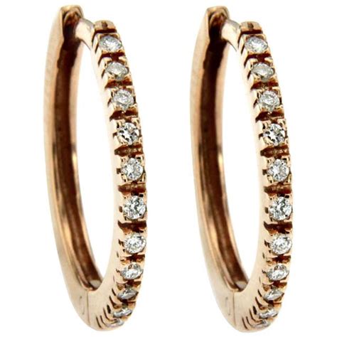 Harry Winston Diamond Gold Hoop Earrings At 1stdibs Harry Winston Diamond Hoop Earrings Harry