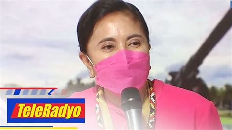 Robredo Gets Backing Of Partido Reporma After Lacson Exit TeleRadyo