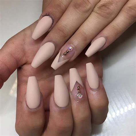 Classy Nude Coffin Nails Designs That You Can Copy Today Style Afrika