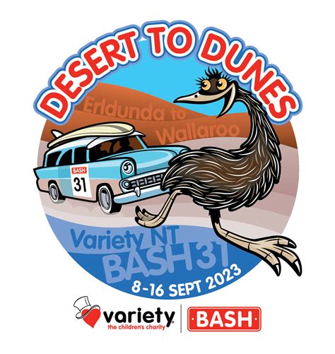 Variety Bash 2023 Desert To Dunes Variety