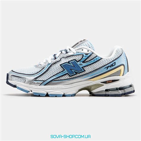 Мужские кроссовки New Balance 740 White Blue - купить в интернет ...