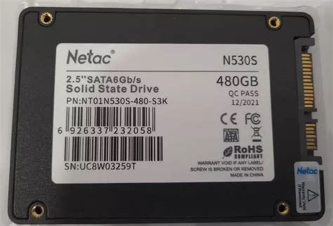 Ssd Netac Gigas Sata Para Pc Port Tiles Y Juegos Color