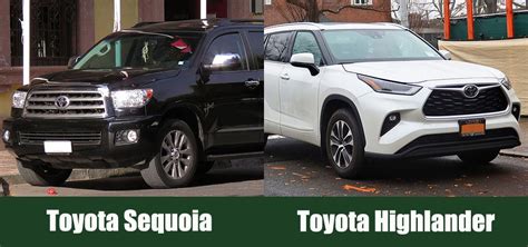 Toyota Sequoia Vs Highlander Which Ones Best For Me House Grail