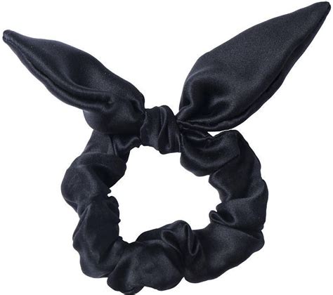 Cat Cat Scrunchie Czarna 100 Jedwab Jedwabna Gumka Do Włosów Opinie