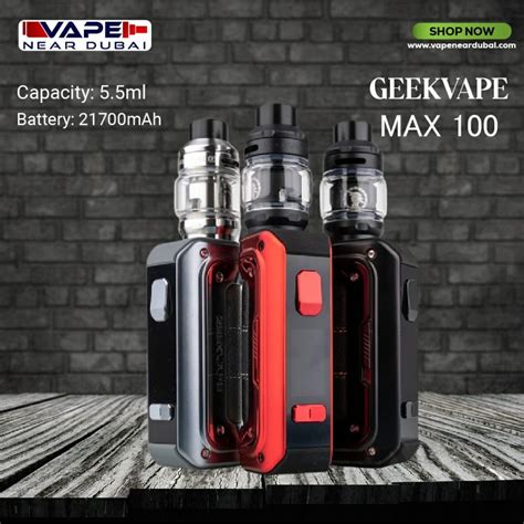 Geekvape Max100 Aegis Max 2 Vape Starter Kit In Dubai Vape Near Dubai