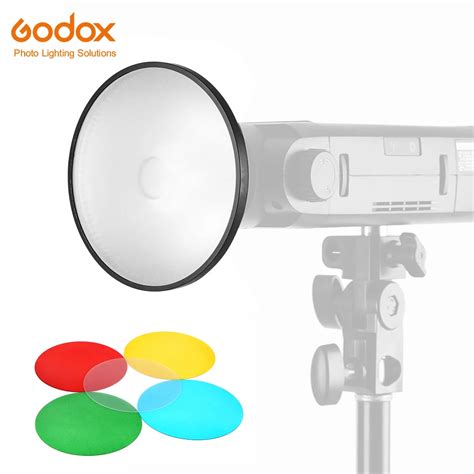 Godox Ad M Standard Reflector Cover With Color Filter Gels For Godox