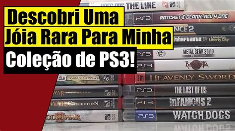 Atualizando Minha COLEÇÃO de Jogos de PLAYSTATION 3 2020 Descobri Uma