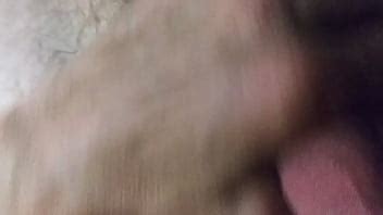 Gran polla blanca preparándose para que mi chica venga y pase la noche conmigo XVIDEOS