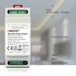 Miboxer Dl Pow Dc V Din Rail Dali Bus Power Supply W Max Ma Led