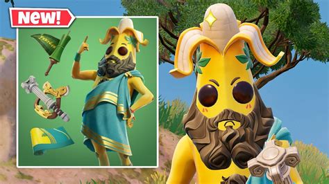 New Peelosopher Bananocrates Skin In Fortnite Bananontology Bundle