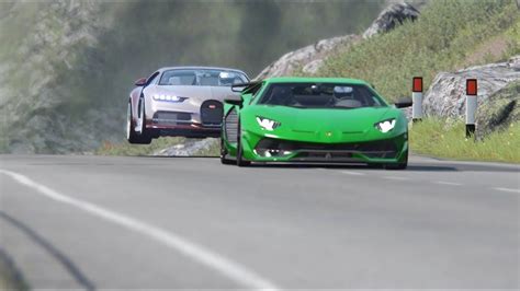 Arriba 44 Imagen Bugatti Chiron Vs Lamborghini Aventador Svj Abzlocal Mx