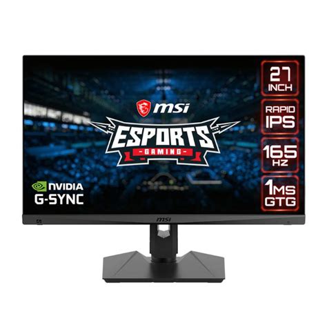 Msi Optix Mag Qrf P Hz Fhd G Sync Gaming Monitor Matrix