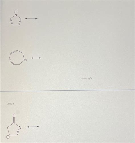 Solved draw all resonance structures for the following | Chegg.com