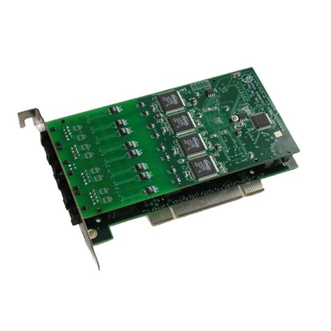 Parabel Quasar-4PCX-EC - Цифровая плата для Asterisk, 4 E1 порта, PCI ...