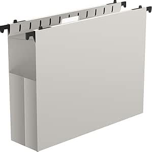 Amazon Shutex Extra Capacity Plastic Hanging File Folders 12 Pack