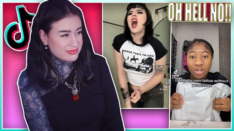 Tattoo Enthusiast Reacts To Tattoo Tiktoks Youtube