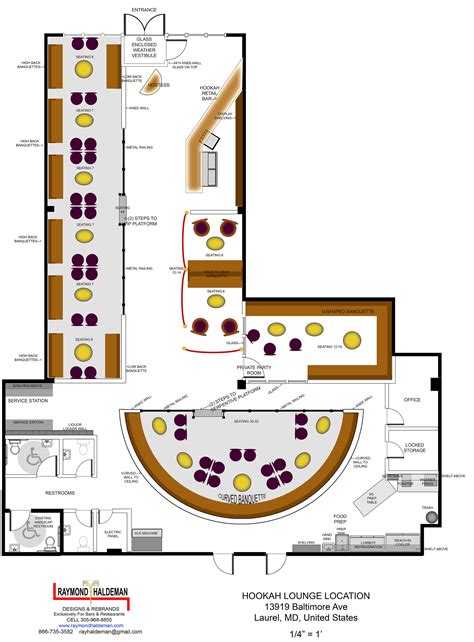 2 Floor Restaurant Design | Floor Roma