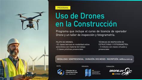 Proyecto Ret Ccu Inicio Programa Uso De Drones En La Construcci N