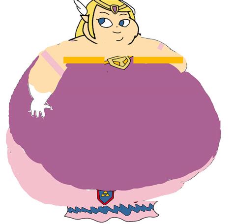 Fat Toon Zelda by inflationrules on DeviantArt