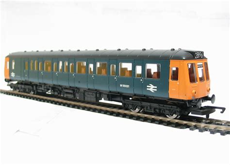 Hornby R2510 Class 121 Bubble Car Single Car DMU 55021 In BR Blue