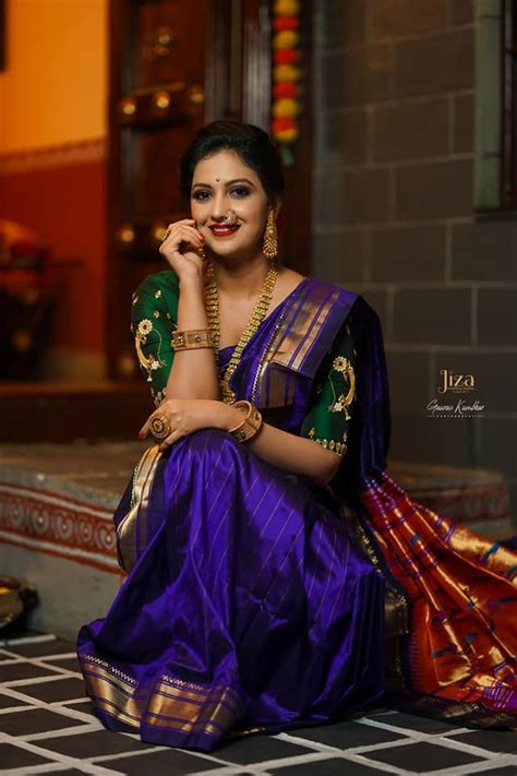 Marathi Tv Actress Tejashree Pradhan And Her Amazing Saree Collection