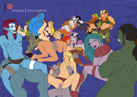 Wip Warcraft By Moulinbrush Hentai Foundry