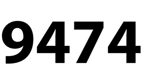 Zahl 9474
