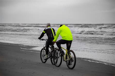 Holland Radfahren Am Strand Kostenloses Foto Auf Pixabay Pixabay