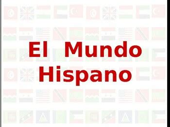 The Hispanic World, maps, countries, capitals, flags & citizenships.