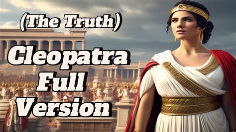 Queen Cleopatra The Last Pharaoh Of Egypt Full Story History Cleopatra Egypt Ancient