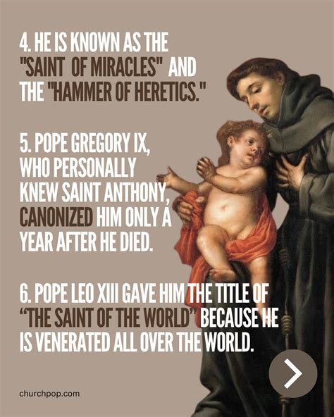 9 Things You May Not Know About Saint Anthony Of Padua The Miraculous Intercessor